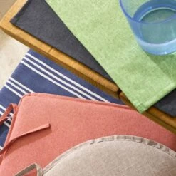 Set Of 2 Water Resistant Seat Pads -DUNELM Furniture Shop 30931880 alt05