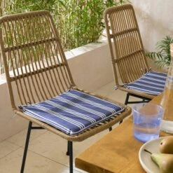 Set Of 2 Water Resistant Seat Pads -DUNELM Furniture Shop 30931921