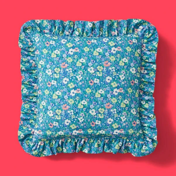 Sophie Robinson More Joy Embroidered Cushion 5 Sophie Robinson More Joy Embroidered Cushion - Image 3