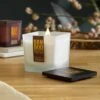 Heart And Home Bamboo Oudwood & Geranium Jar Candle -DUNELM Furniture Shop 30933033