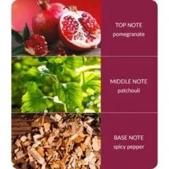 Heart And Home Bamboo Pomegranate & Pepperwood Jar Candle -DUNELM Furniture Shop 30933037 alt03