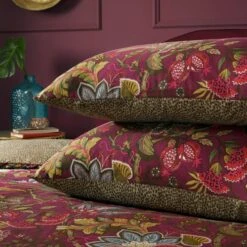 Wylder Tropics Viranai Reversible Duvet Cover And Pillowcase Set -DUNELM Furniture Shop 30933143 alt02