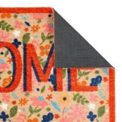 Marvel Floral Home Printed Washable Doormat -DUNELM Furniture Shop 30933430 alt03