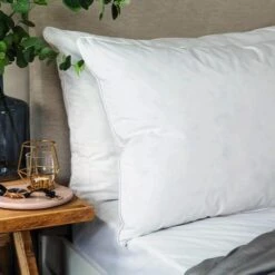 Snuggledown Hotel Goose Feather And Down Back Sleeper Pillow -DUNELM Furniture Shop 30934375 alt02