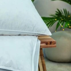 Snuggledown Hotel Goose Feather And Down Back Sleeper Pillow -DUNELM Furniture Shop 30934375 alt03