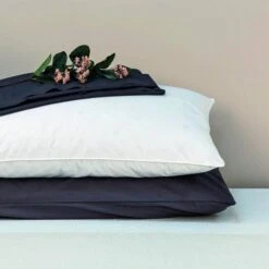 Snuggledown Hotel Goose Feather And Down Back Sleeper Pillow -DUNELM Furniture Shop 30934375 alt04