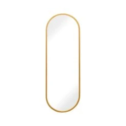 Vultus Lozenge Oval Indoor Outdoor Full Length Wall Mirror -DUNELM Furniture Shop 30934991 alt02