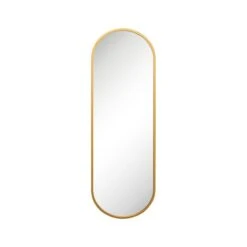 Vultus Lozenge Oval Indoor Outdoor Full Length Wall Mirror -DUNELM Furniture Shop 30934995 alt02