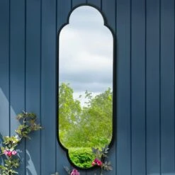 Duplici Oval Indoor Outdoor Full Length Wall Mirror -DUNELM Furniture Shop 30935052 alt01