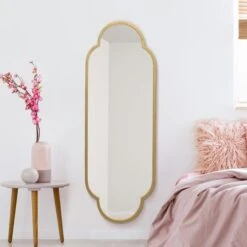Duplici Oval Indoor Outdoor Full Length Wall Mirror -DUNELM Furniture Shop 30935054