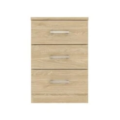 Harmony Foster 3 Drawer Bedside Table -DUNELM Furniture Shop 30935447 alt01