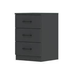 Harmony Foster 3 Drawer Bedside Table -DUNELM Furniture Shop 30935471 alt05