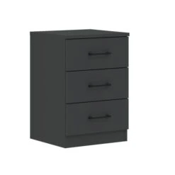 Harmony Foster 3 Drawer Bedside Table -DUNELM Furniture Shop 30935471 alt06