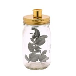 Love Story Mason Jar Candle Holder -DUNELM Furniture Shop 30937120 alt02