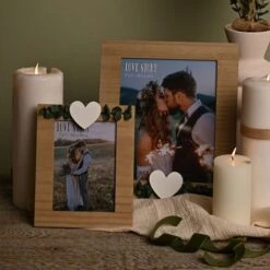 Love Story Rustic Photo Frame -DUNELM Furniture Shop 30937167 alt04