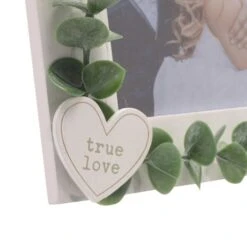 Love Story White True Love Leaves Photo Frame -DUNELM Furniture Shop 30937169 alt02