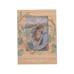 Love Story Mr & Mrs Wire Heart Photo Frame -DUNELM Furniture Shop 30937172 alt02