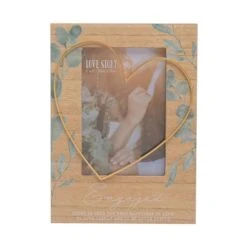Love Story Engaged Wire Heart Photo Frame -DUNELM Furniture Shop 30937173 alt01
