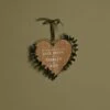 Love Story Husband & Wife Heart Hanging Ornament -DUNELM Furniture Shop 30937190