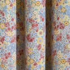 Hannah Retro Ditsy Blackout Eyelet Curtains -DUNELM Furniture Shop 30937199 alt02