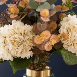 Artificial Cream Hydrangea Bouquet -DUNELM Furniture Shop 30937213 alt03