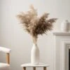 Pampas Grass In Ribbed Ceramic Vase 1 Pampas Grass In Ribbed Ceramic Vase -DUNELM Furniture Shop 30938870