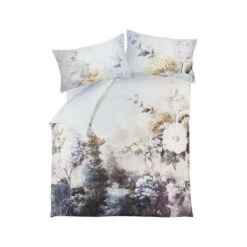 Holly Willoughby Dramatic Blooms 100% Cotton Duvet Cover And Pillowcase Set -DUNELM Furniture Shop 30939022 alt08