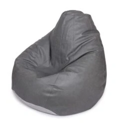 Kaikoo Faux Leather Tear Drop Bean Bag -DUNELM Furniture Shop 30942817 alt02