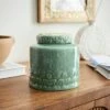 Savanna Reactive Glaze Trinket Jar -DUNELM Furniture Shop 30945025