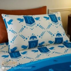 Harry Potter Ravenclaw Reversible Duvet Cover And Pillowcase Set 19 Harry Potter Ravenclaw Reversible Duvet Cover And Pillowcase Set -DUNELM Furniture Shop 30945414 alt03
