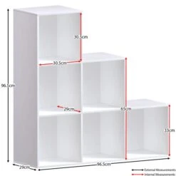 Vida Designs Durham 6 Cube Staircase Storage Unit -DUNELM Furniture Shop 30949055 alt01