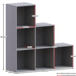 Vida Designs Durham 6 Cube Staircase Storage Unit -DUNELM Furniture Shop 30949056 alt01
