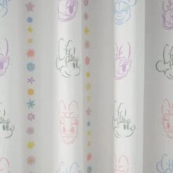 Disney Minnie Mouse & Daisy Duck Blackout Eyelet Curtains -DUNELM Furniture Shop 30957231 alt02