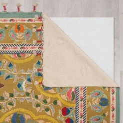 Rani Embroidered Floral Runner -DUNELM Furniture Shop 30957786 alt02