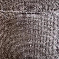 Daro Waffle Round Pouffe -DUNELM Furniture Shop 30958354 alt01