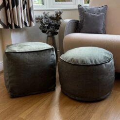 Daro Vogue Cube Pouffe -DUNELM Furniture Shop 30958364 alt03