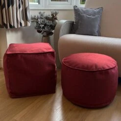 Daro Vogue Cube Pouffe -DUNELM Furniture Shop 30958366 alt03
