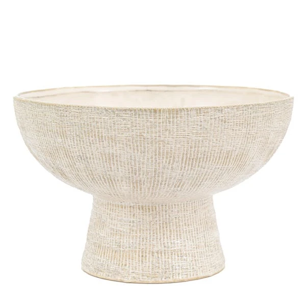 Nyla Bowl Shaped Stoneware Vase, Small 6 Nyla Bowl Shaped Stoneware Vase, Small - Image 4