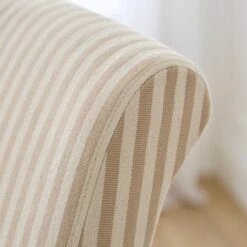 Set Of 2 Chester Linford Stripe Dining Chairs, Fabric -DUNELM Furniture Shop 30959446 alt02