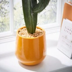 Sunbeam Artificial Cactus In Ceramic Plant Pot -DUNELM Furniture Shop 30959615 alt02