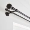 Ashton Double Layer Extendable Metal Curtain Pole -DUNELM Furniture Shop 30959841