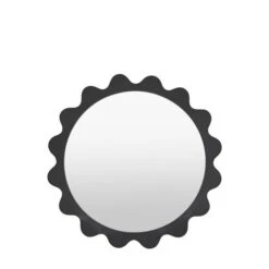 Circe Flower Round Wall Mirror -DUNELM Furniture Shop 30960771