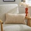 Jute Natural Rectangle Cushion -DUNELM Furniture Shop 30961035