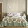 Rene Real Patchwork 100% Cotton Bedspread -DUNELM Furniture Shop 30961041
