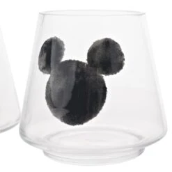 Set Of 2 Disney Mickey Mouse Glass Candle Holders -DUNELM Furniture Shop 30963239 alt02