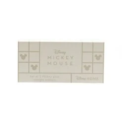 Set Of 2 Disney Mickey Mouse Glass Candle Holders -DUNELM Furniture Shop 30963239 alt03