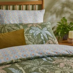 Duvet Day Kentia Reversible Duvet Cover & Pillowcase Set -DUNELM Furniture Shop 30963911 alt01