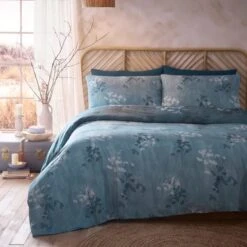 Flynn Polycotton Duvet Cover & Pillowcase Set -DUNELM Furniture Shop 30963974 alt02