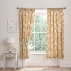 Mishka Pencil Pleat Curtains -DUNELM Furniture Shop 30964038 alt01