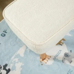 Babymore Ida Boucle Nursing Chair With Stool 12 Babymore Ida Boucle Nursing Chair With Stool -DUNELM Furniture Shop 30964207 alt03